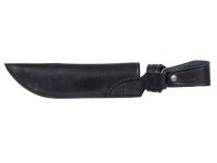 Ножны Хольстер 25 лет Black номер 2 (клинок 150х35 мм, кожа) - вид с оборотной стороны