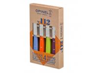 Набор ножей Opinel Set of 4 N112 assorted sweet pop colours (4 штуки, 001381)