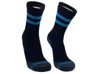 Водонепроницаемые носки DexShell Running Lite с голубыми полосками L (43-46) (DS20610BLUL)