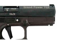 Травматический пистолет Grand Power TQ2 (коричневый) 10x28 вид №2