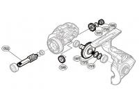 Запасная часть для катушки Shimano PK0395 Gear Set набор шестеренок главной пары
