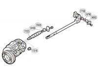 Запасная часть для катушки Shimano PK0418 Oscillation Set набор для бесконечного винта