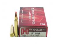 Патрон 5,56x45 (.223 Rem) V-Max Superformance Varmint 3,4 Hornady (в пачке 20 штук, цена 1 патрона)