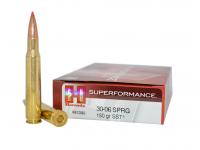 Патрон 7,62x63 (.30-06 Sprg) SST Superformance 9,7 Hornady (в пачке 20 штук, цена 1 патрона)