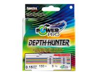 Леска плетеная Power Pro PP150MCJ015 Depth Hunter Multicolor разноцветная 150 м 0,15 мм 9 кг