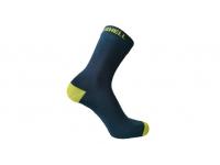 Водонепроницаемые носки DexShell Ultra Thin Crew XL (размер 47-49, синий-желтый)