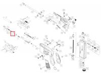 Прокладка газовой камеры силиконовая резина для Gletcher M712 (R04) на схеме