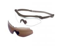 Очки Gargoyles Trench (сменные линзы, коричневая оправа)