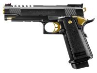 Пистолет Tokyo Marui Colt 1911 Hi-Capa 5.1 Gold Match GBB Black пластик