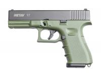 Оружие списанное охолощенное Retay Glock 17 9 мм P.A.K (green)