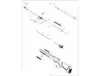 Пневматическая винтовка Gamo Shadow CSI 4,5 мм(переломка, пластик) - взрыв-схема