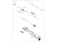 Пневматическая винтовка Gamo Shadow RSV 4,5 мм (переломка, пластик, прицел 4x32WR) - взрыв-схема
