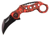 Нож складной Ножемир STRIKER KERAMBIT (красный)
