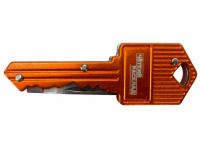 Нож складной Ножемир Четкий расклад Ключ (оранжевый) вид №2