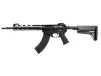 Страйкбольная модель автомата CYMA CM093DM AR47 QBS быстрая замена пружины, складной приклад - вид слева