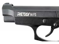 Оружие списанное охолощенное Retay MOD84 (Beretta 84FS) черный 9 мм P.A.K вид №2