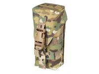 Подсумок Wartech MP-108-MCN-NEW Ратник закрытый под два магазина серии АК не оригинал (Multicam)