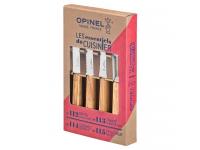 Набор ножей Opinel Set Les Essentiels Olive, 4 штуки (002163)