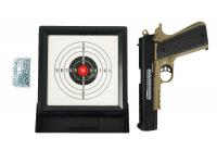 Пневматический пистолет Crosman Classic 1911 Pistol Kit + шарики BB + мишень 4,5 мм комплект