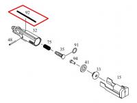 Возвратная пружина цилиндра для KJW KP-09 (CZ75) Part 92 вид 1