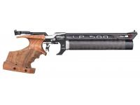 Пневматический пистолет Walther LP500-M Expert рукоять дерево Right M PCP 4,5 мм (7,5 Дж)