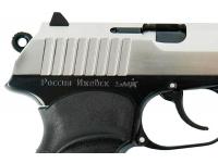 Травматический пистолет П-М17Т 9 мм Р.А. (рукоятка Дозор, новый дизайн, затвор нержавеющая сталь) вид №3