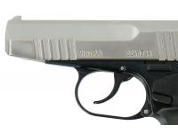 Травматический пистолет П-М17Т 9 мм Р.А. (рукоятка Дозор, новый дизайн, затвор нержавеющая сталь) вид №4