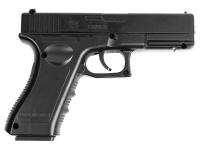 Пистолет Shantou C.7 Glock 18 пружинный 6 мм - вид справа