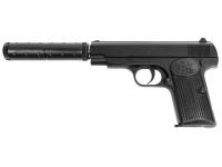 Пистолет Shantou K.17A FN Browning с глушителем пружинный 6 мм