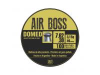 Пули пневматические Apolo Air Boss Domed 7,62 мм 3,15 грамм (100 штук)