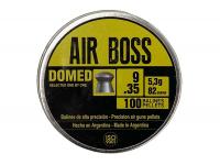 Пули пневматические Apolo Air Boss Domed 9 мм 5,3 грамм (100 штук)