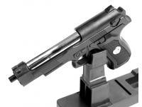 Пистолет Shantou B01584 пружинный 6 мм (пластик) - вид слева и сверху