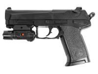 Пистолет Shantou B00709 с ЛЦУ пружинный 6 мм (пластик)