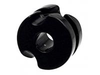 Пип-сайт алюминиевый Centershot Tru-Peep 1-8 (3,2 мм) диаметр 9,5 мм черный