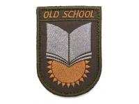 Шеврон WTZ Олд скул (олива, темный)