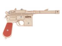 Резинкострел Arma макет Mauser C96 (10 зарядов)