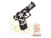 Резинкострел Arma макет Glock CS:GO скин Пустынный повстанец