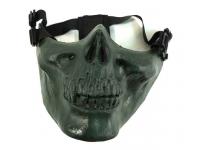 Защитная маска Anbison Sports Skeleton на нижнюю часть лица (зеленый)
