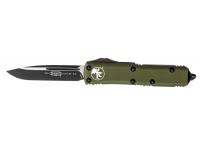 Нож складной автоматический Microtech UTX-85 S-E 231-1OD (зеленый, черный клинок)