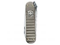 Нож-брелок Victorinox Classic Precious Alox (Infinite Grey, 0.6221.4031G) 