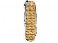 Нож-брелок Victorinox Classic Precious Alox (Brass Gold, 0.6221.408G)