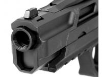 Пистолет GG Piranha TR GAS-PRN-TOR-BBB-ECM Black - вид со стороны дульного среза
