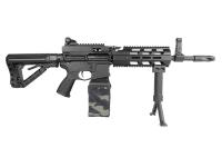 Страйкбольная модель пулемета GG CM16 LMG Stealth EGC-16P-LMG-SNB-NCM 130-140 Black