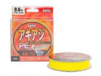 Леска плетеная Sufix PE Glide Master, желтая (135 м, 0,40 мм, 45 кг, PE 6)