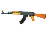 Страйкбольная модель автомата CYMA CM046 АК-47 (RK-47) Wood BlowBack - вид слева