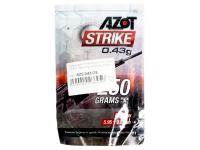 Шары для страйкбола Азот Azot Strike 0,43 г белые (580 штук, 0,25кг)