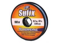 Леска Sufix Supreme x10, синяя (100 м, 0,5 мм, 17,3 кг)