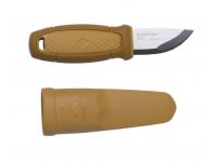 Нож Morakniv Eldris 13516 (нержавеющая сталь, желтый, ножны)