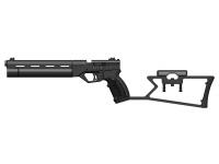 Пневматический пистолет Krugergun Корсар D32 ствол 240 мм PCP 5,5 мм с прикладом (3 Дж)