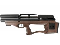 Пневматическая винтовка Krugergun Снайпер Буллпап ствол 300 мм штатный взвод PCP 5,5 мм (дерево, редуктор)